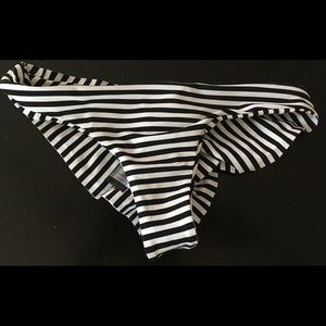 Boys and Arrows striped bikini bottom XS